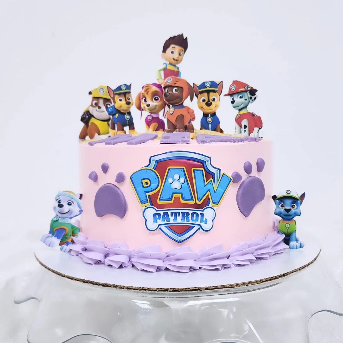Torte Paw Patrol me personazhe dhe dekorime
